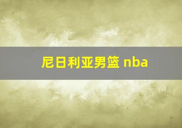 尼日利亚男篮 nba